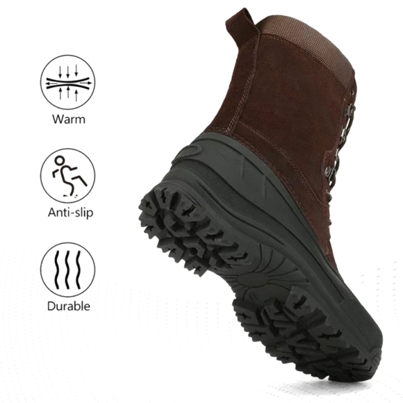 Nortiv8 - Terrex 2M Men's Waterproof Winter Insulated Snow Boots - size 15 - Picture 3 of 8